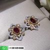 Buccellati Opera Earrings with Rubies