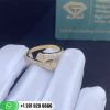 Marli Cleo Full Diamond Slim Ring Yellow Gold Full Diamond Slim Wrap Ring CLEO-R8