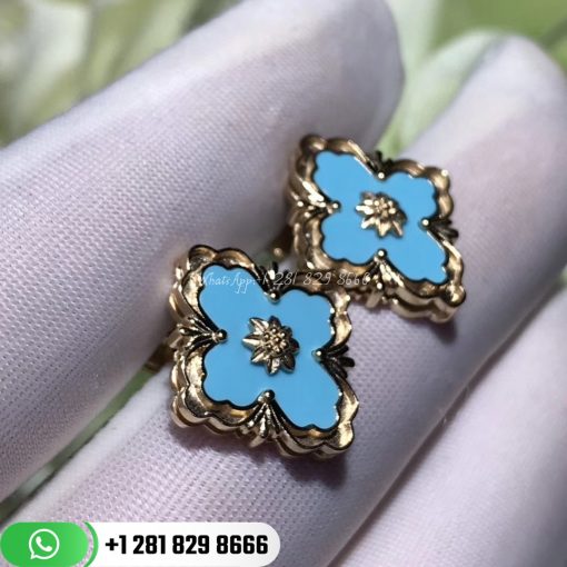 buccellati-opera-stud-earrings-yellow-gold-turquoise-