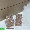 Buccellati Rombi Earrings 18-karat Yellow and White Gold Diamond