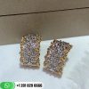 Buccellati Rombi Earrings 18-karat Yellow and White Gold Diamond