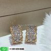 Buccellati Rombi Earrings 18-karat Yellow and White Gold Diamond