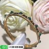 Buccellati Macri Bracelet Yellow Gold and Emerald