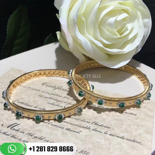 Buccellati Macri Bracelet Yellow Gold and Emerald