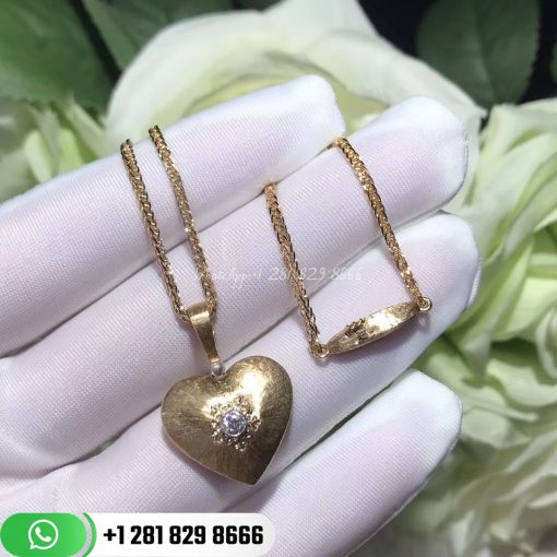 Buccellati Macri Heart Pendant Necklace