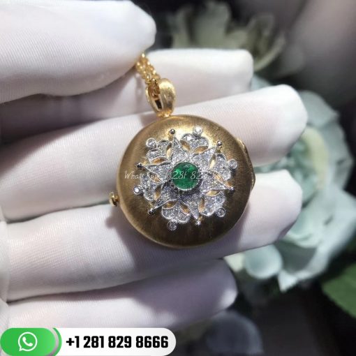 buccellati-macri-pendant-yellow-gold-and-emerald-