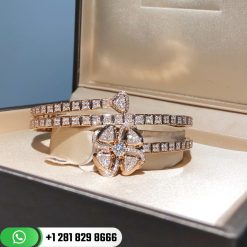 Bvlgari Fiorever Rose Gold Bracelet 354602