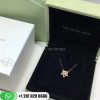 Van Cleef Arpels Lotus Openwork Pendant Mini Model Yellow Gold - VCARP0ZW00