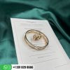 Tiffany & Co Atlas Open Hinged Bangle 18k Yellow Gold with Diamonds