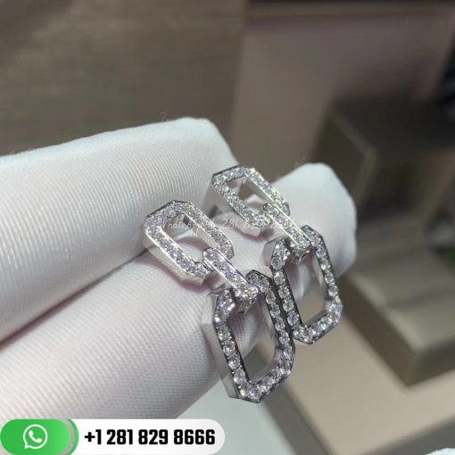 Harry Winston Diamond Links Small Earrings