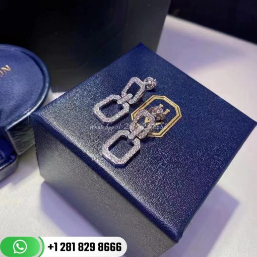 Harry Winston Diamond Links Small Earrings