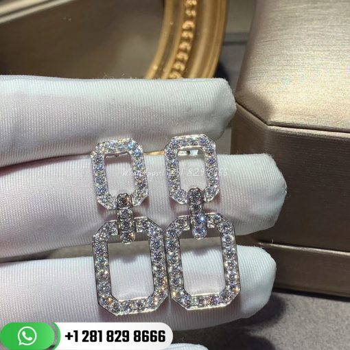 Harry Winston Diamond Links Small Earrings