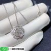 Chanel Bouton De CamÉlia Necklace 18k White Gold Diamonds J11177