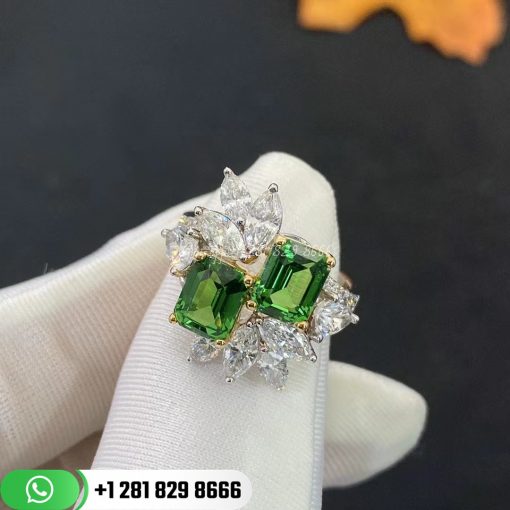 Tsavorite Custom Ring