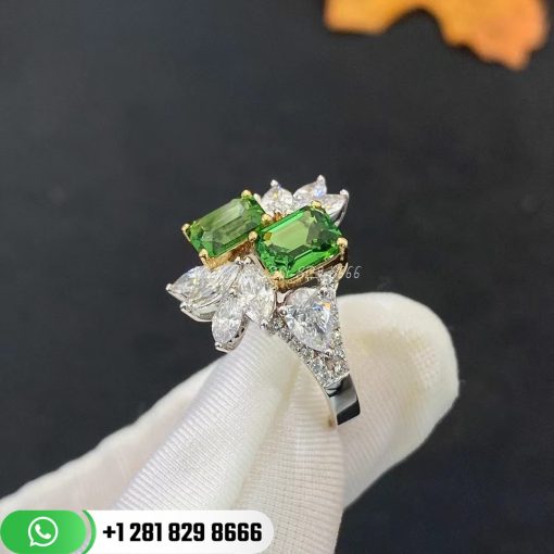 Tsavorite Custom Ring