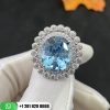 Aquamarine Design Ring 7.88CT