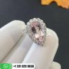 Pink Morganite Design Ring 10CT