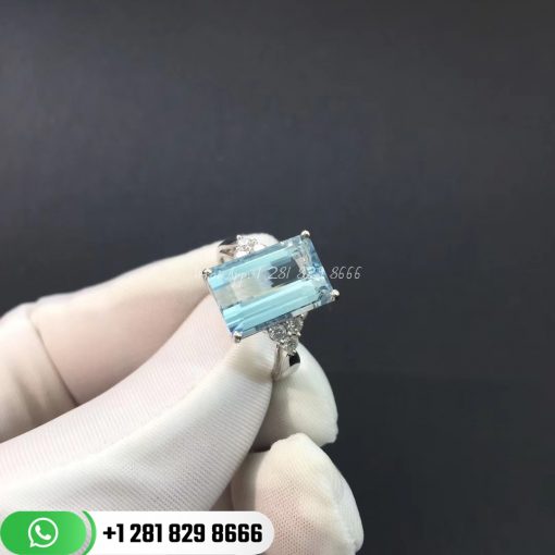 Square Aquamarine Design Ring 3 5ct (4)