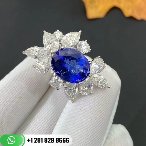 Tanzanite Design Ring 7.8CT