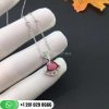 Fan-shaped Tourmaline Design Necklace