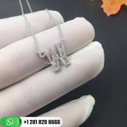 Letter W Design Pendant