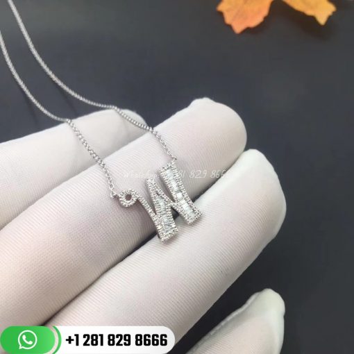 Letter W Design Pendant (4)