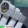 Audemars Piguet Royal Oak 41 Steel Custom PavÉ Diamond Set Skeleton