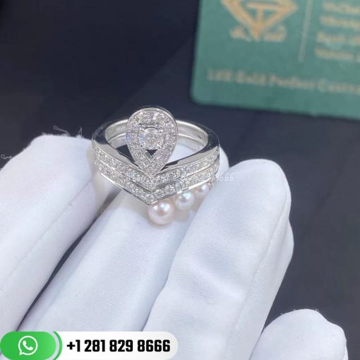 Chaumet Joséphine Aigrette Pavé Diamond Ring 083510-083290