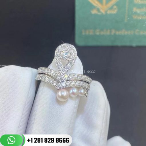 Chaumet Joséphine Aigrette Pavé Diamond Ring 083510-083290