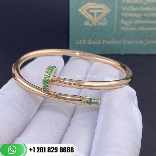 customised-cartier-juste-un-clou-18kt-emerald-bracelet