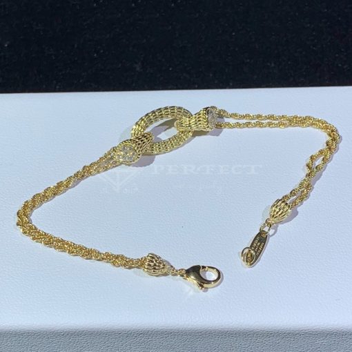 Boucheron Serpent Boheme 18k Yellow Gold Small Bracelet