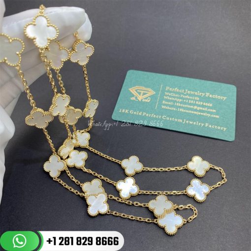 van-cleef-arpels-vintage-alhambra-long-necklace-20-motifs-yellow-gold-mother-of-pearl-vcara42100-custom-jewelry