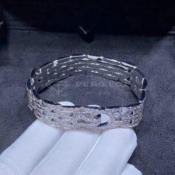 Cartier Agrafe Bracelet White Gold, Diamonds H6020117