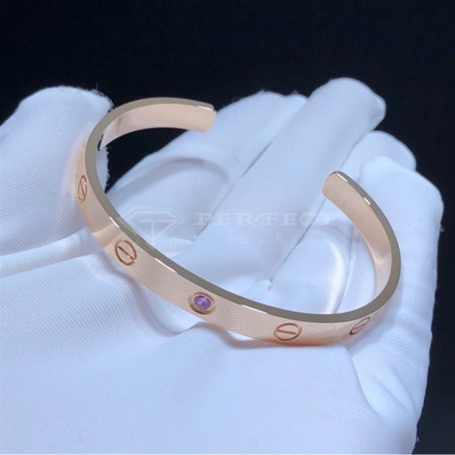 Cartier Love Bracelet, 1 Pink Sapphires B6029817