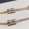 Boucheron Quatre Radiant Edition long necklace in yellow gold, white gold and diamonds