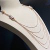 Boucheron Quatre Radiant Edition long necklace in yellow gold, white gold and diamonds