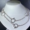 Cartier Juste Un Clou Necklace White Gold N7413400