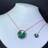 Amulette De Cartier Pendant Medium Model Malachite