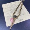 Cartier Panthère Yellow Gold Diamond Panther Pendant Necklace