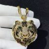 Cartier Tiger Head Pendant Necklace