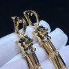 Cartier 18k Yellow Gold Panthere De Cartier Tassel Earrings