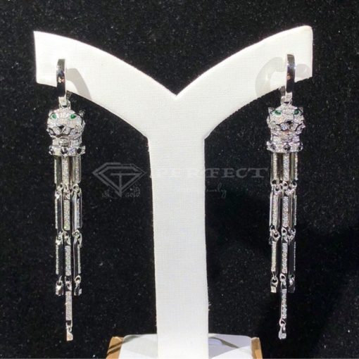 Panthère De Cartier Earrings White Gold N8045900