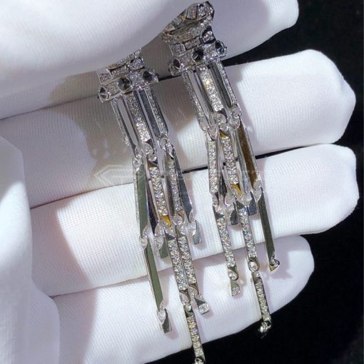 Panthère De Cartier Earrings White Gold N8045900