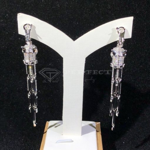 Panthère De Cartier Earrings White Gold N8045900