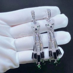 Panthère De Cartier Earrings White Gold HP800976