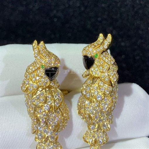 Cartier Oiseaux Libérés Earrings Yellow Gold N8503300