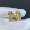 Cartier Love Hoop Earrings 18 Karat Yellow