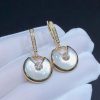 Amulette De Cartier Earrings Small Model B8301221