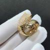 Cartier Yellow Gold Panthere De Cartier Ring N4224200