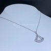 Bvlgari Divina 18K White Gold Diamond Pendant Necklace